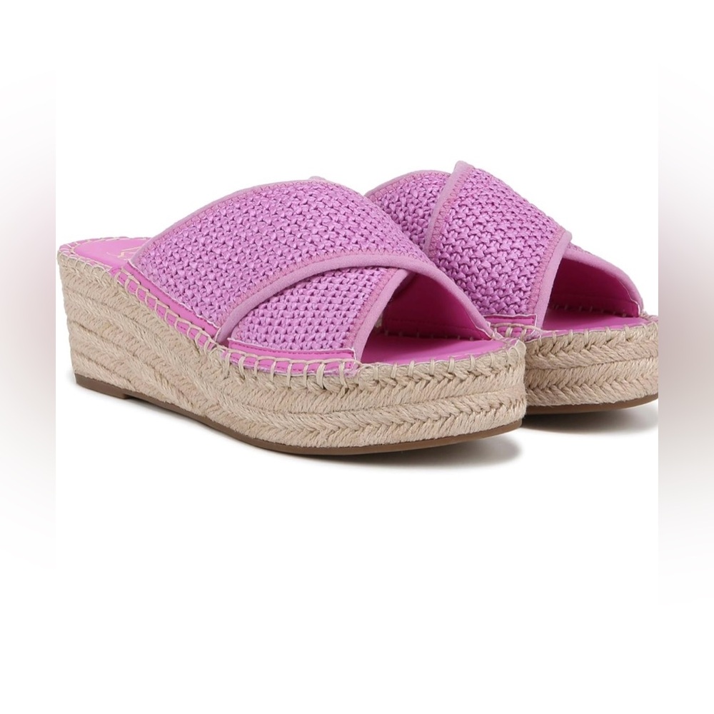 NWOB Franco Sarto Women's Pacifica Espadrille Wedge Sandal